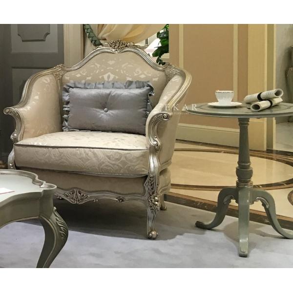 Classic Living Room Furniture Round End Wooden Side Table