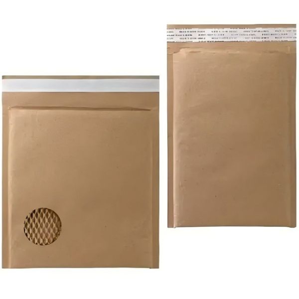 Customizable Padded Paper Mailer Side Seam Design Custom Printing and Sizing Ideal Packaging for Secure Product Delivery