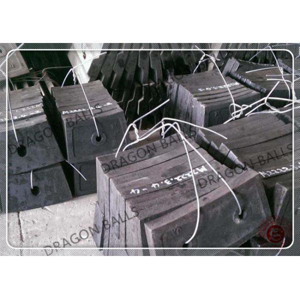 Multipurpose Grinding Mill Liners High Mn Rubber Aluminum Material