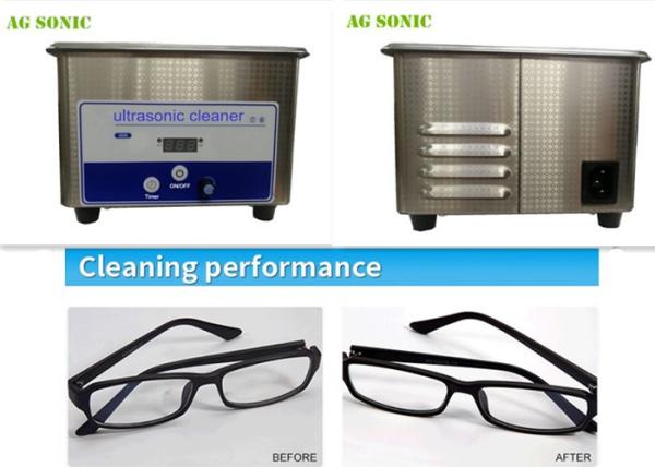 Líquido de limpeza ultrassônico profissional home da onda sônico do uso para óculos de sol/monóculos