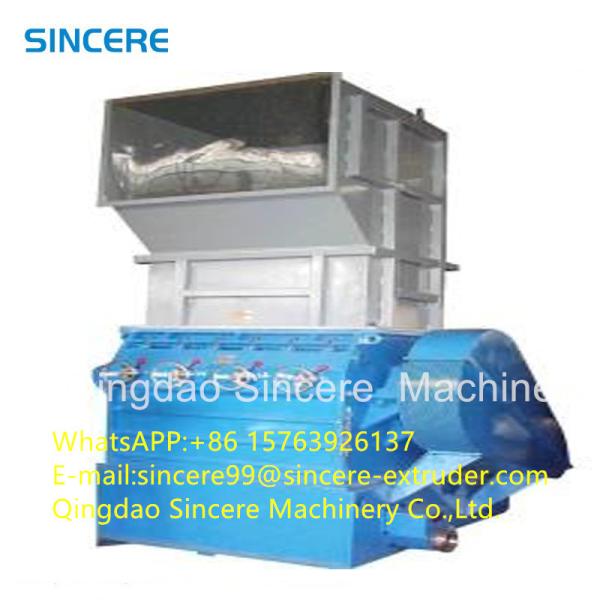 Plastic Twin Shaft Shredder Machine Automation Double Shaft Crusher