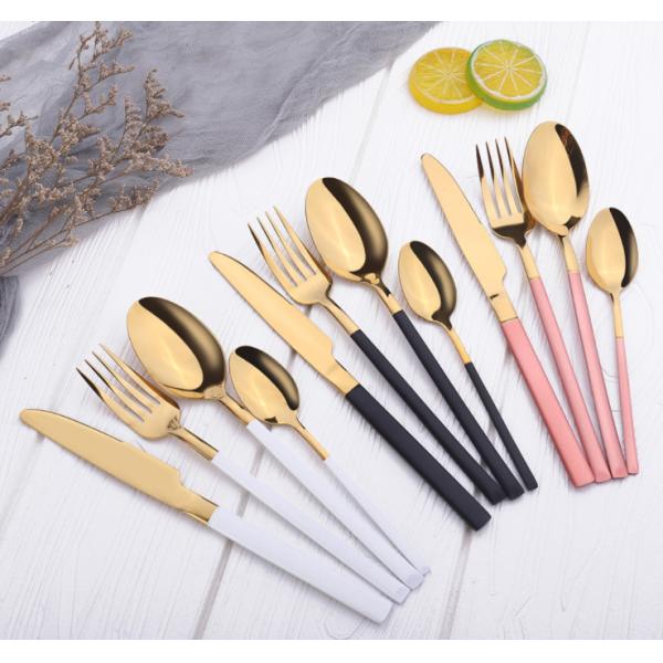 NC003 Stainless Steel Colorful Flatware/Colorful Cutlery Set/Wedding Set