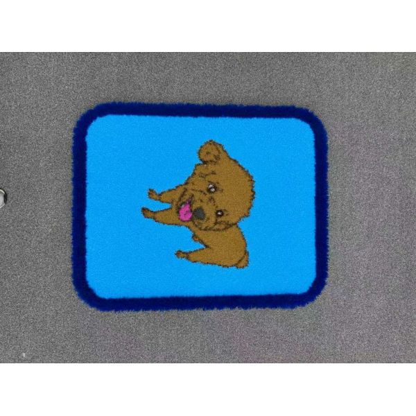 UV Resistant Customizable Colors Artificial Grass for Kindergartens and Pets with Low Maintenance