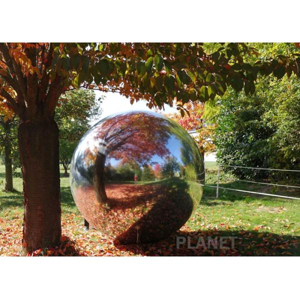 Waterproof PVC Inflatable Mirror Balloon For Advertising Activity