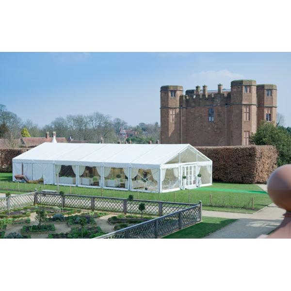 Custom Large Wedding Tents Party Marquee Tents High Pressed Red Blue