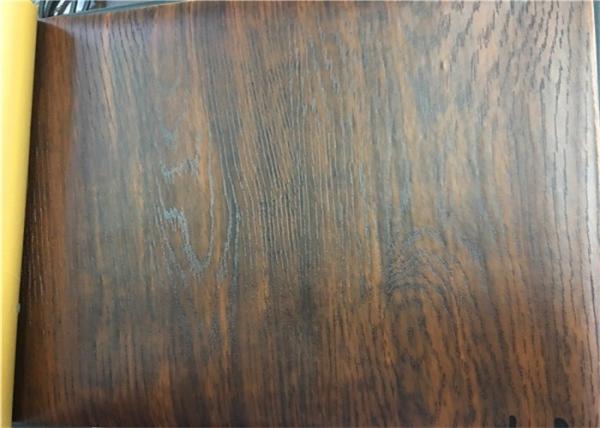 Resistant Waterproof PVC Lamination Film Interior Doors Decoration