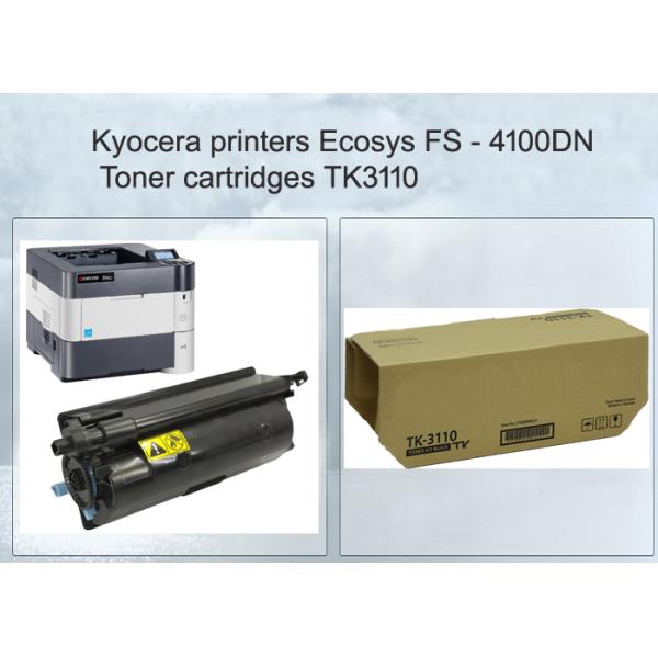 Kyocera FS-4100DN Compatible Black TK3110 Kyocera Toner Cartridges 15500 Pages