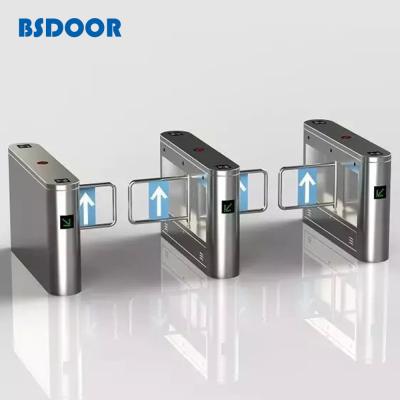 Meio controlador de abertura do acesso do cartão do torniquete RFID da barreira do balanço da altura 1s