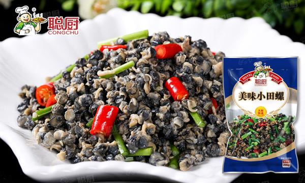 170g Pre Prepared Meals Supermarket Convience Chinese Stir Fried River Snails