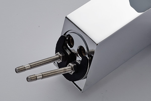 Square Waterfall Spout Contemporary Bathroom Faucets ROVATE Single Zinc Handle