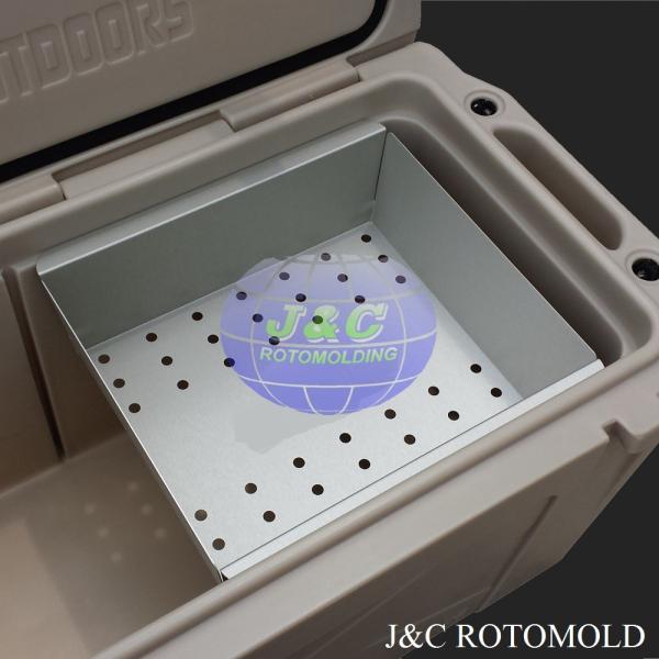 Roto Molded Cooler Plastic Ice Boxes Made By Aluminum Block And CNC Processing