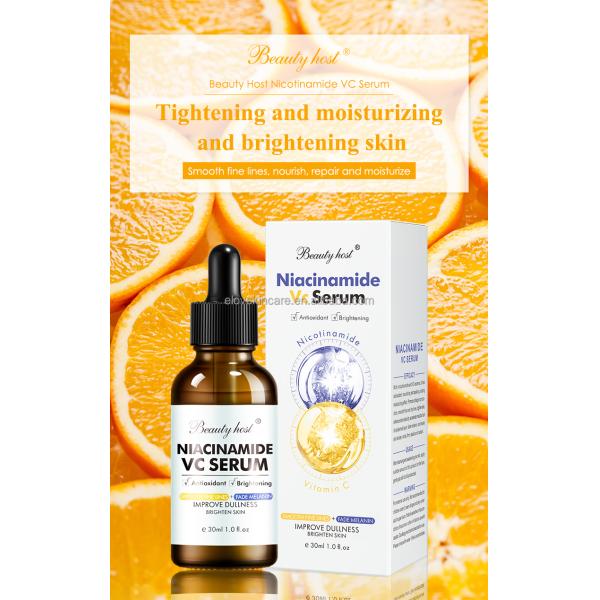Private Label VC Facial Serum ODM Whitening Brightening Face Serum