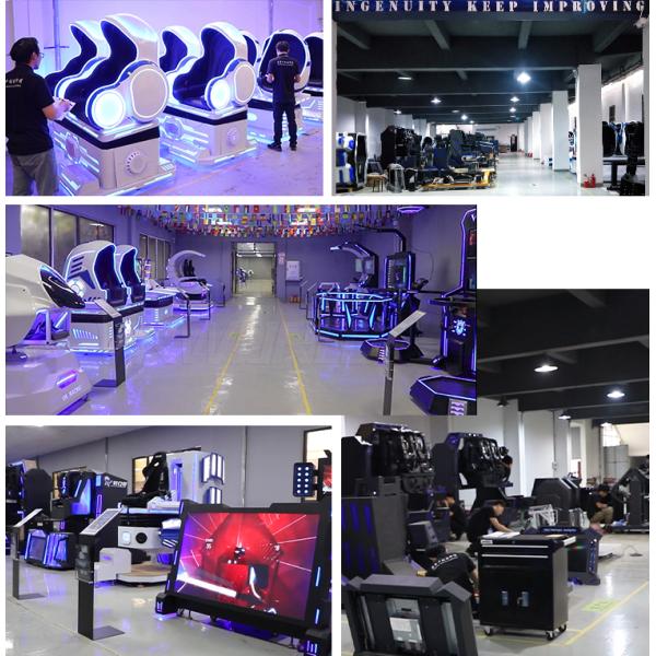 Стул имитатора движения кино 2500W яйца 9D VR игры для 2 мест