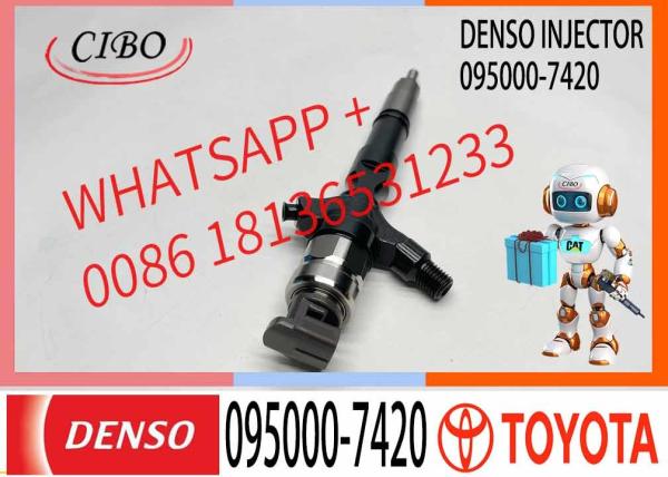 Injetor de combustível para motor 095000-6710 095000-7010 095000-7420 095000-7430 23670-30250