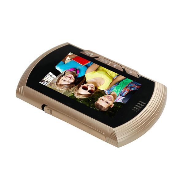 4.3 Digital Door Peephole Viewer Photo Video Camera Recorder Home Security Smart PIR Video Doorbell IR LED Night Vision