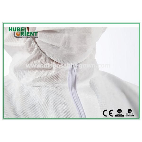 Breathable не сплетенные Coveralls Microporous ткани устранимые