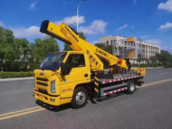 Camião de elevação de baldes 4×2 de 116 cv Veículo de trabalho de alta altitude Euro 6 Camião de plataforma aérea