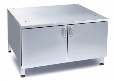 sheet metal fabrication Mobile Open Front Base Cabinet for 61 Combi Ovens with UltraVent