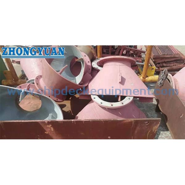 Гальванизированные кораблем штуцеры трубы раструба всасывания морские