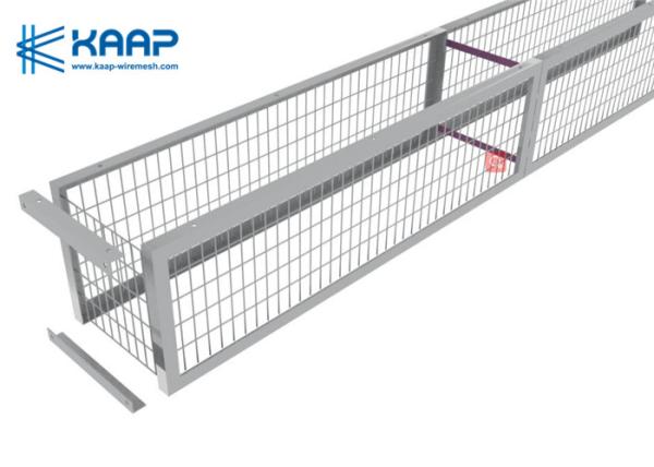 Galvanized Welded Mesh Gabion , Rock Gabion Baskets Strong Frame Structure