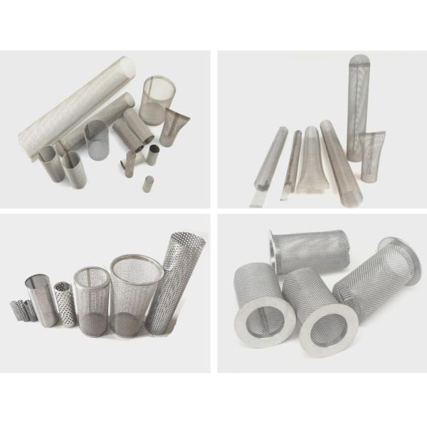 Экран фильтра клина цилиндра стрейнера трубы фильтра сетки нержавеющей стали