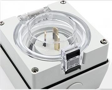 250V IP66 Gd-56ai Série Industrial Área de Água Proof Plug Quadrado 3-Pin Proof Plug