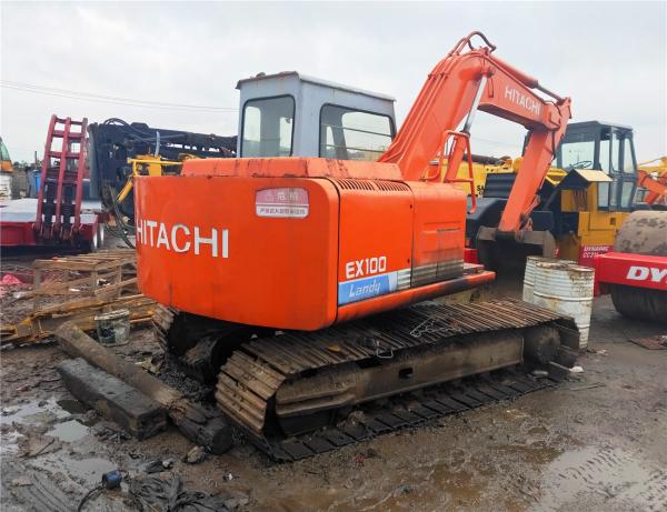                  Used 10 Ton MIDI Crawler Excavator Hitachi Ex100, Secondhand Hitachi Hydraulic Track Digger Ex100 Ex120. Ex200, Ex300 Hot Sale             