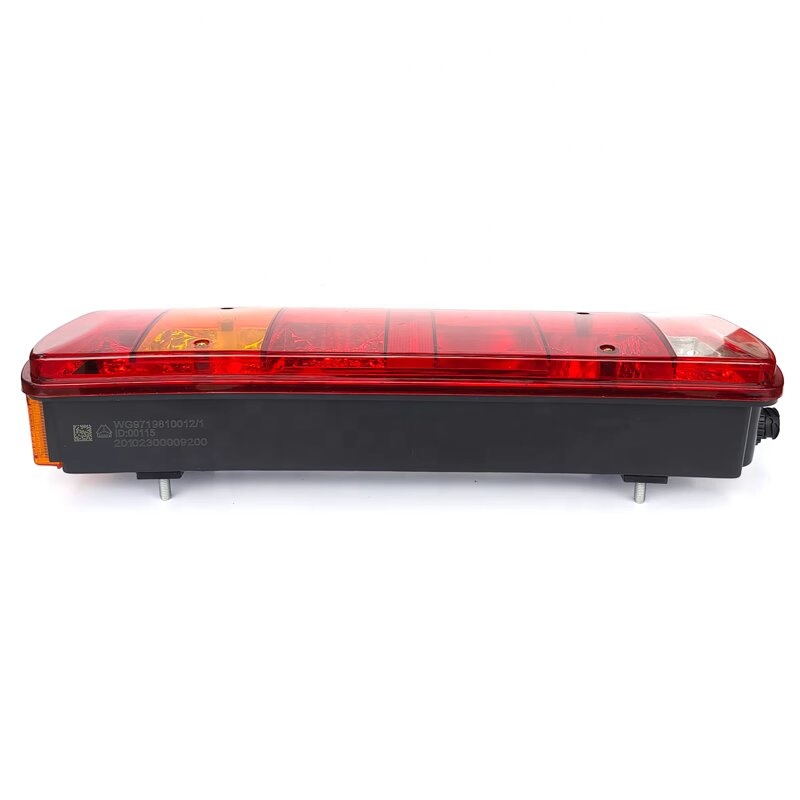 Sinotruk Howo A7 Authentic Red Combination Tail Light New Condition Compatible Dongfeng Jiefang No. Wg9719810012/Wg9719810011