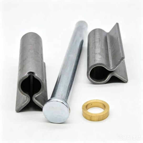 Welding hinge H26502X hinge leaf ringent, with washer or bearing,material:iron, finishing:self color or zinc plating