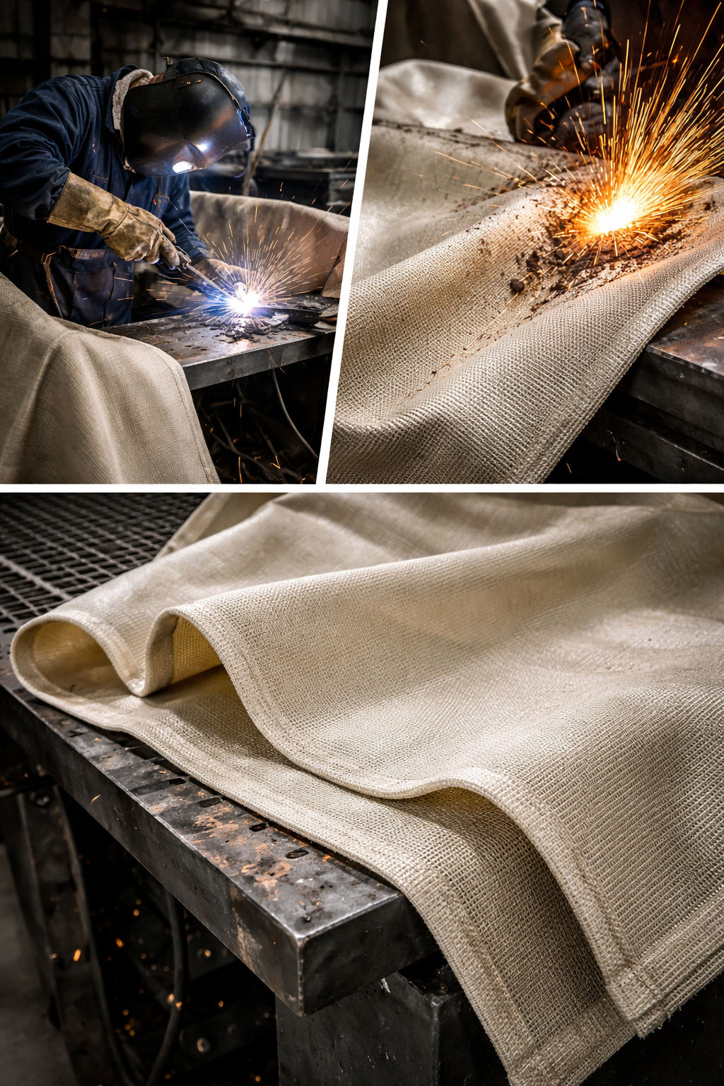 Heat Treated Fiberglass Fabric Engineered to Withstand Extreme Temperatures Ideal for Industrial Insulation and Safety Equipment