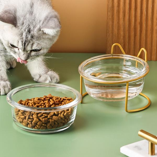 Повышенные шары кота любимца стеклянные удваивают для защищая позвоночника любимца