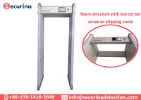 Scanner à extrémité élevé de porte de sécurité, promenade de détecteur de métaux par des zones de la porte 60