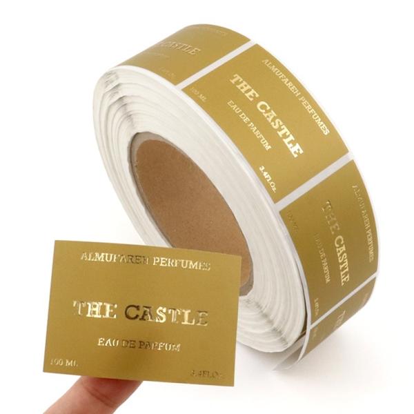 カスタマイズされた印刷デザインの粘着ラベル印刷ラベル化粧品ラベル