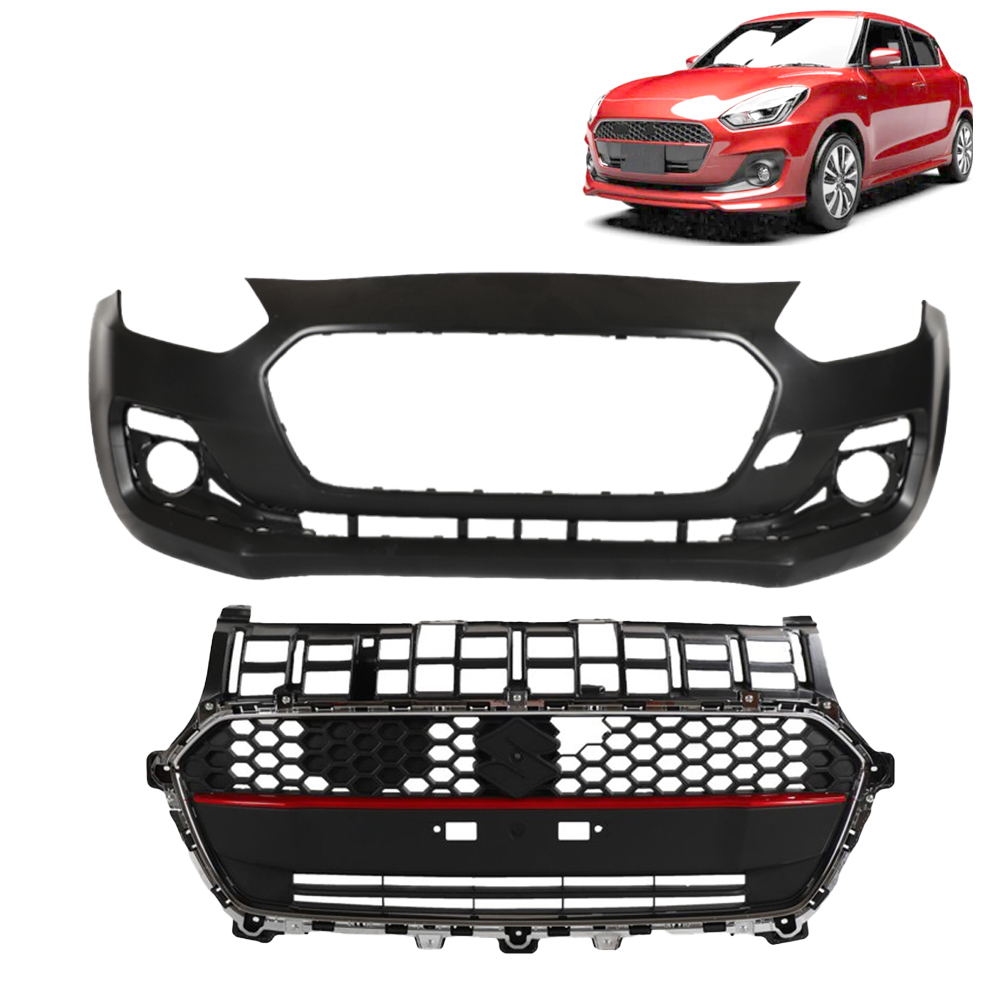 Aftermarket Front Bumper Cover Compatible with OE 71711-M55R00 for 2018-2024 Suzuki Swift AZ