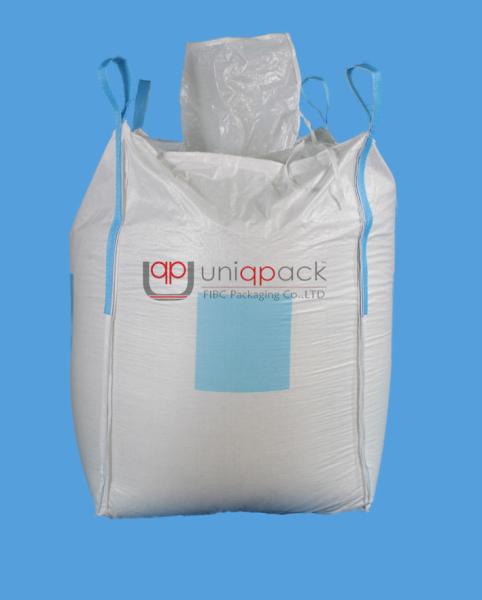 PP Woven Fabric 1 Ton Bulk Bags Waterproof With Food Grade For Chemical Industry