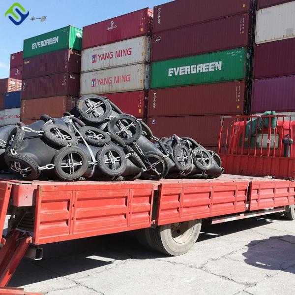 Yokohama Type Ship Rubber Bumper Pneumatic Fender BV Approved