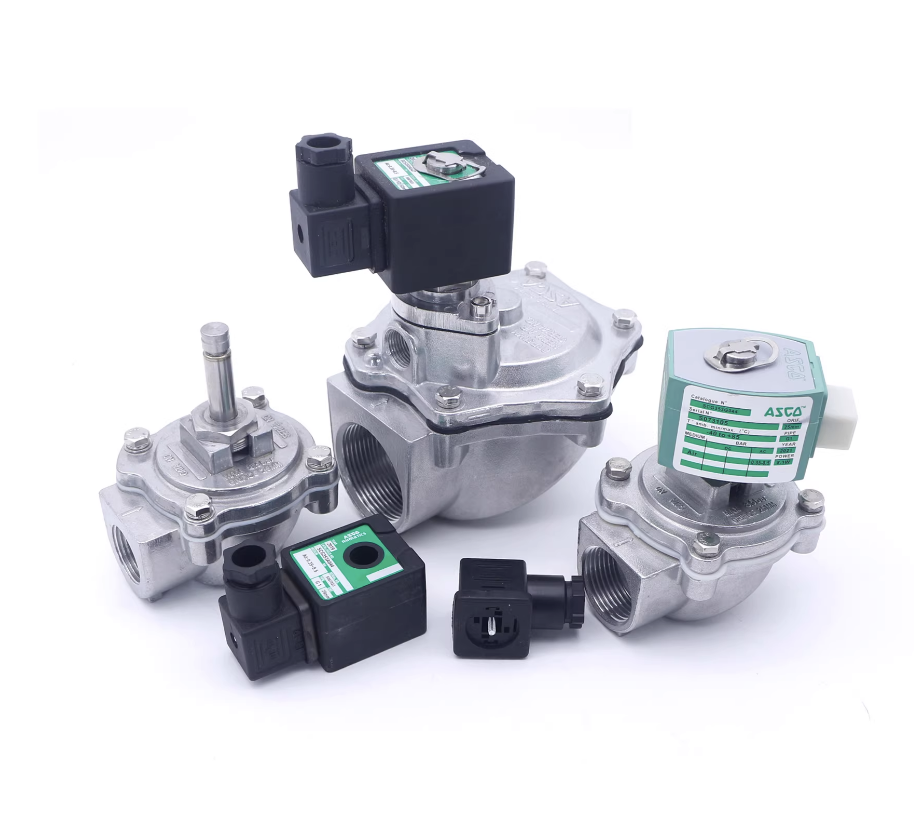 ASCO SCG353G047 SCG353G050 SCG353G051
Jet Valves Pilot Operated Diaphragm Valve Featuring 2-1/2 Port Size Dust Collector Solenoid Valves