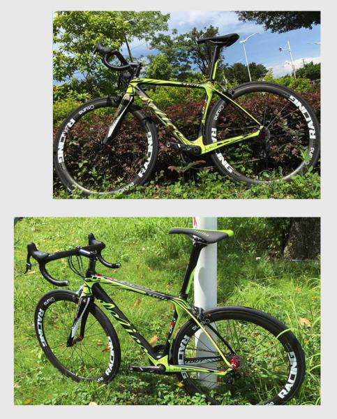 700C Estrada de fibra de carbono Aero Frame+Fork+Seatpost STOUT CR-2 900 gramas BB compatível com diferentes tipos
