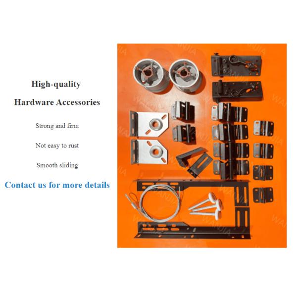 Промышленный сползать изолировал секционное двойное остекление надземной панели 9.0mm алюминиевого сплава дверей