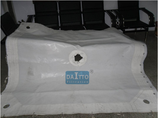 Liquid Filtration Filter Press Plates Micron Non Woven Glass Fiber Cloth