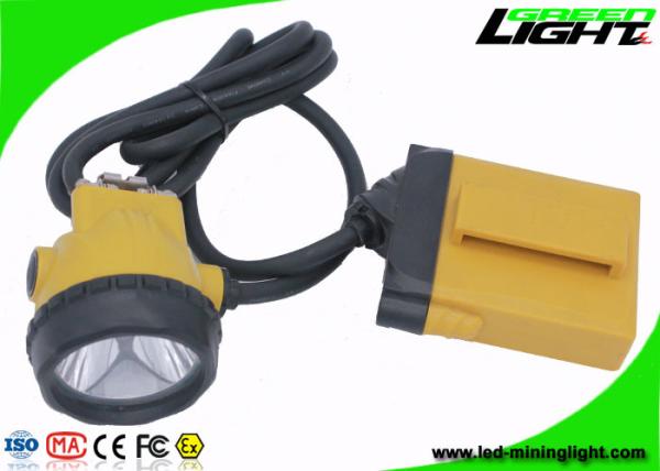 25000 Lux Rechargeable LED Headlamp Explosion Proof Mining Lamp with 10.4 Ah Li-Ion Battery