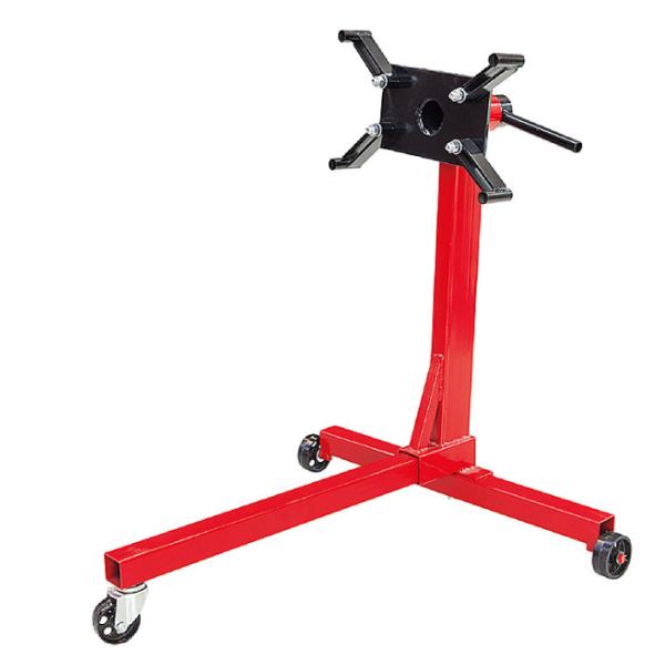 Трубчатая тележка стали 73cm монтажный станок для сборки и разборки двигателей 1000 Lb с вращая установленным плато