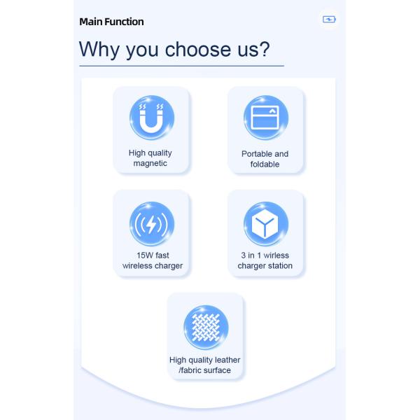 Compatible Universal Qi Wireless Charging Pad 8mm Charging Distance