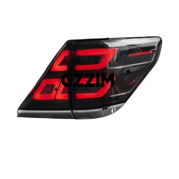 Черный красный ABS Пластиковые светодиодные задние фонари для автомобилей Alphard 2015-2022 Обновление до 2024 года