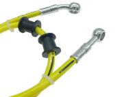 Prueba de corrosión trenzada de la asamblea de manguera de combustible del acero inoxidable AN3 PTFE de la motocicleta