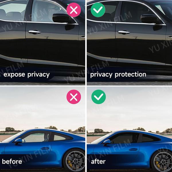 OEM Car Window 1 Ply Primary Film Heat Rejection Clear Visibility Tint Film