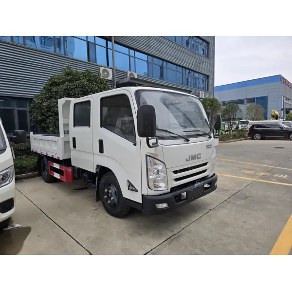 4X2 Isuzu Road Maintenance Road Construction Double Row Dump Truck