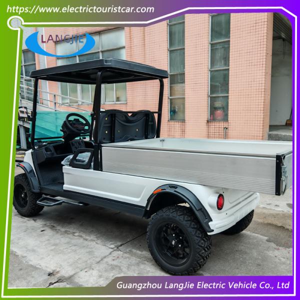 2 sièges chariot de bagages électrique 48V moteur à courant alternatif alimenté par batterie