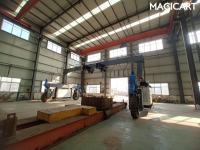 Windwings se mueve a la izquierda e a la derecha por el taller móvil de Crane Inside Enter And Exit del pórtico