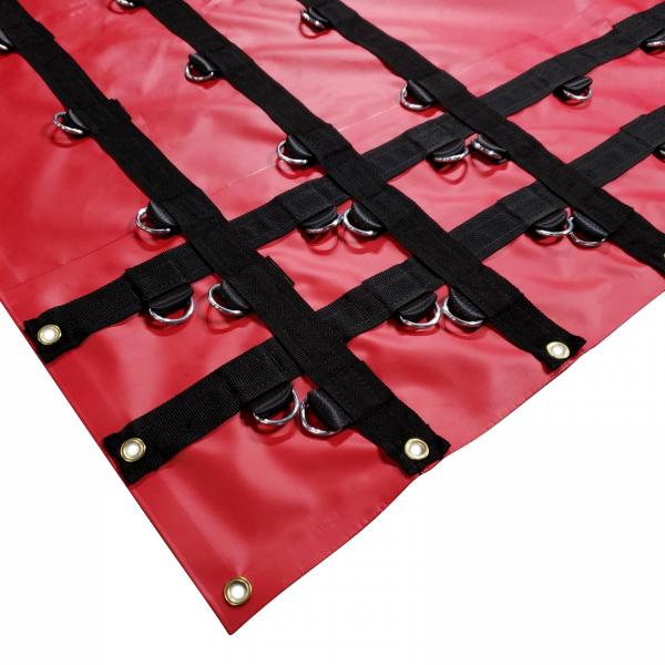 Легкий 3-х рядов D-кольца древесина брезент грузовик покрытие ПВХ винил 10'для плоских прицепов